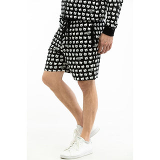 Moschino Multicolor Cotton Swim Shorts