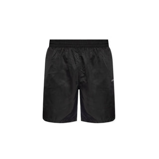 Off-White Black Polyester Swim Shorts