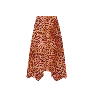 Stella McCartney Silk Handkerchief-Hem Dress