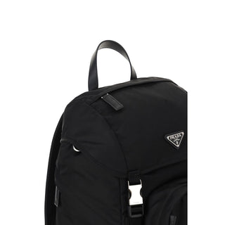 Prada Re-Nylon and Saffiano Leather Backpack