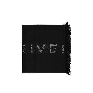Givenchy Black Virgin Wool Scarf