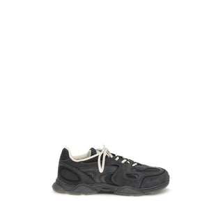 Axel Arigato Black Calf Leather Bos Taurus Chunky Sneakers