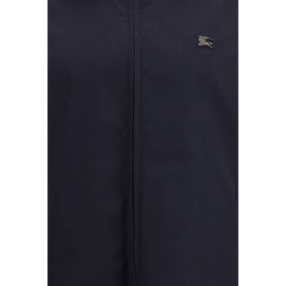 Burberry Blue Polyester Rain Coat