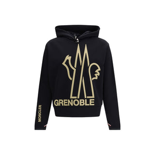 Moncler Grenoble Black Polyester Sweatshirt