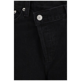 Agolde Black Cotton Jeans Denim