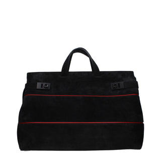 Salvatore Ferragamo Black Leather Handbag