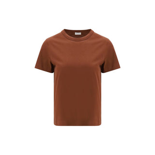 Brunello Cucinelli Brown Cotton T-Shirt