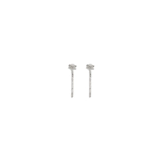 Self-Portrait Silver Brass Earrings