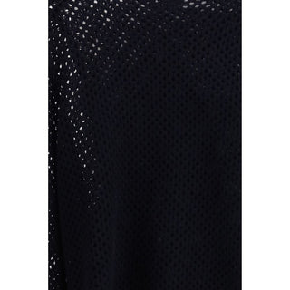 Allude Blue Fleece Wool Sweatshirt