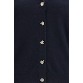 Allude Blue Cashmere Cardigan