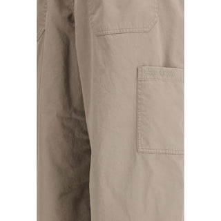 Balenciaga Beige Cotton Casual Pants