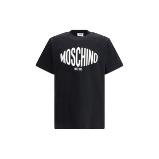 Moschino Black Cotton T-Shirt