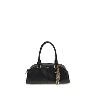 Chloé Black Calf Leather Bos Taurus Handbag