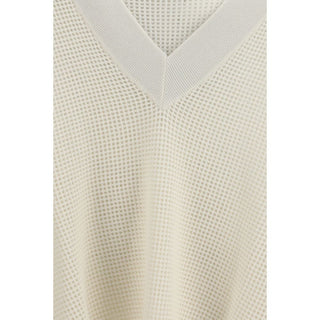 Brunello Cucinelli Beige Cashmere Sweater