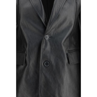 Balenciaga Black Leather Jacket