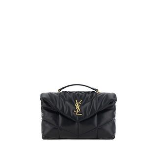 Saint Laurent Black Lamb Shoulder Bag