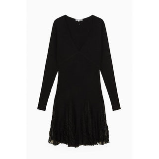 Patrizia Pepe Black Viscose Casual Dress