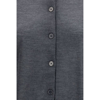 Loulou De Saison Gray Cashmere Cardigan
