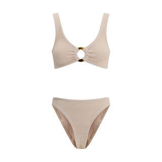 Hunza G Beige Polyamide Bikini