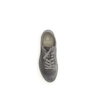 Brunello Cucinelli Suede Low-Top Sneakers