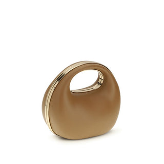 Sacai Brown Calf Leather Bos Taurus Handbag