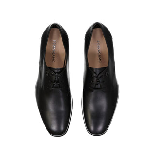 Salvatore Ferragamo Black Calfskin Oxfords And Derbies