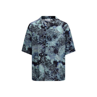 Off-White Multicolor Viscose Pattern Shirt