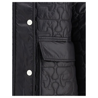 Ganni Gray Nylon Coat