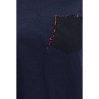 Marni Blue Cotton T-Shirt