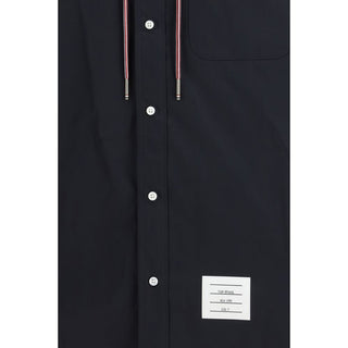 Thom Browne Black Polyamide Sweatshirt