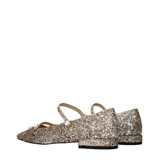 Jimmy Choo Pink Plastic Ballet Flats