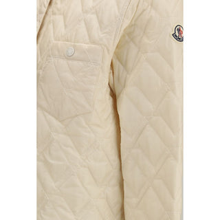 Moncler Beige Polyester Coat