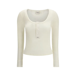 Chloé White Cotton Sportswear
