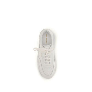 Axel Arigato White Calf Leather Bos Taurus Platform Sneakers