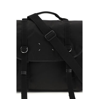 Maison Margiela Black Calf Leather Bos Taurus Shoulder Bag