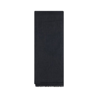Brunello Cucinelli Black Cashmere Scarf