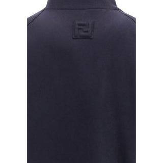 Fendi Blue Cashmere Bomber