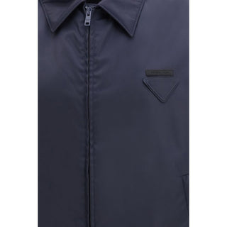 Prada Re-Nylon Shell Jacket Navy