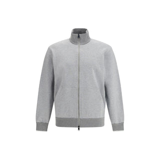 Brioni Gray Cotton Sweatshirt