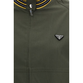 Prada Bicolor Polyester Bomber