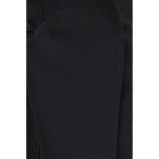 Khaite Black Polyester Cocktail Dress