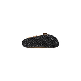 Birkenstock Brown Suede Leather Sandals