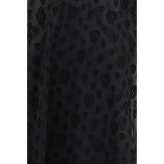 Alexander McQueen Black Polyamide T-Shirt