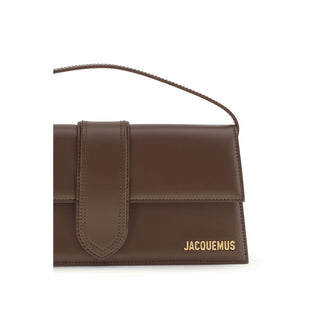 Jacquemus Brown Calf Leather Handbag