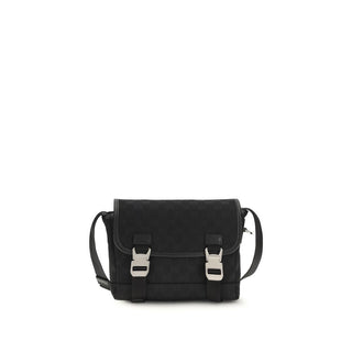 Gucci Black Polyester Shoulder Bag