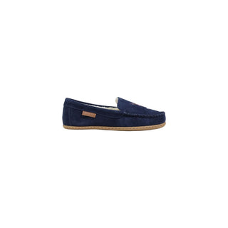 Ralph Lauren Blue Suede Leather Slippers
