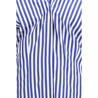 Givenchy Blue Cotton Pattern Shirt