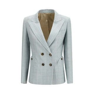 Blazé Milano Blue Viscose Blazer