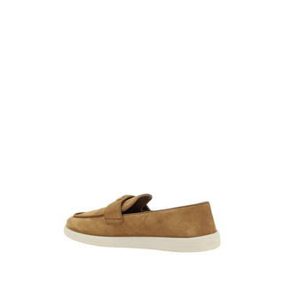 Prada Suede Leather Loafers