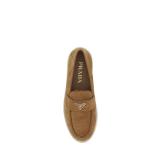 Prada Suede Leather Loafers
